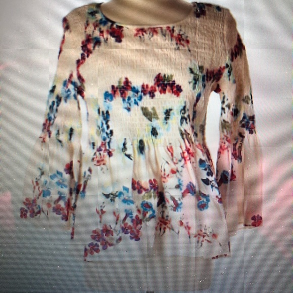 NWT Jane and Delancey size S printed blouse - Picture 3 of 6